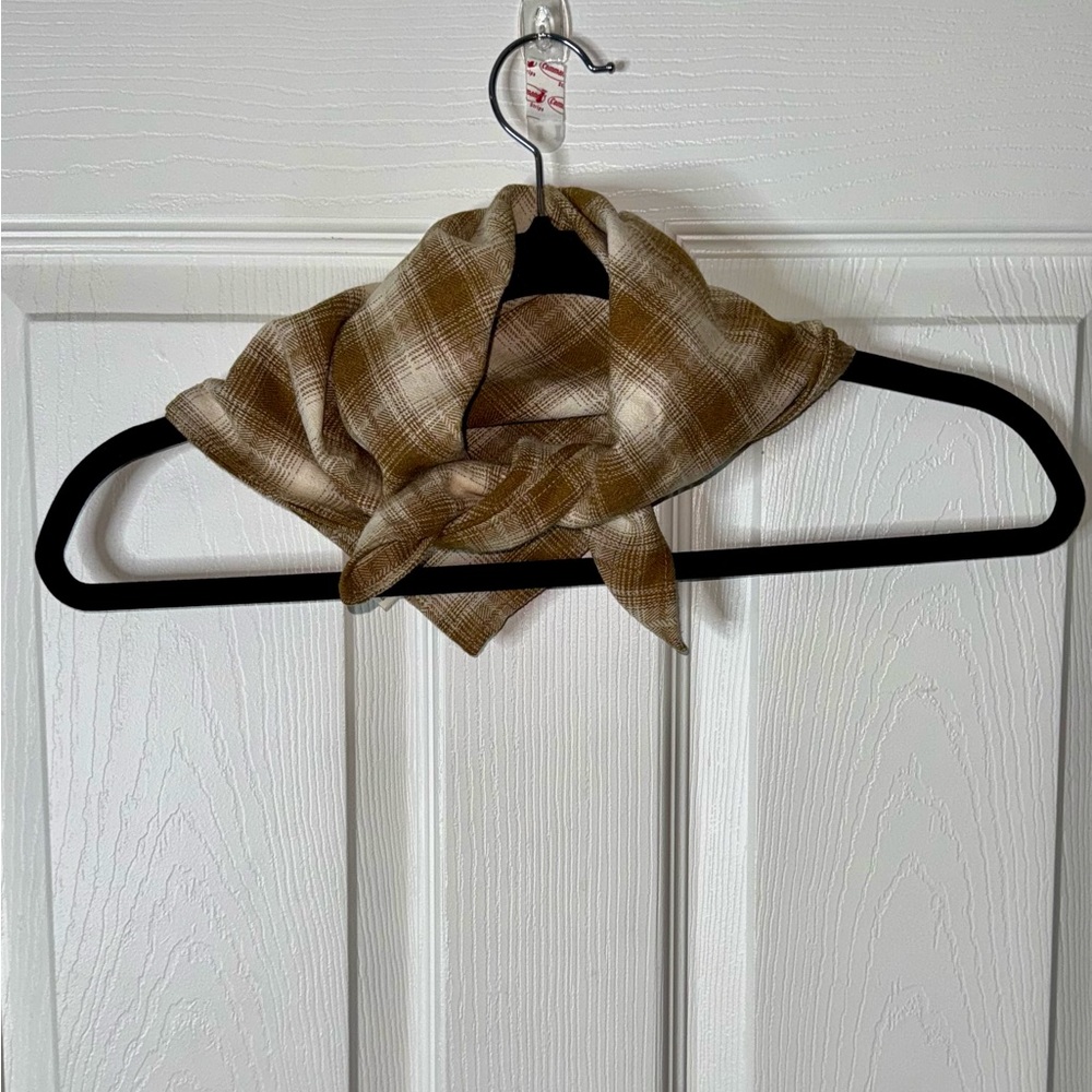 *New* Joyfolie Chelsea Hair Scarf in Ochre Plaid